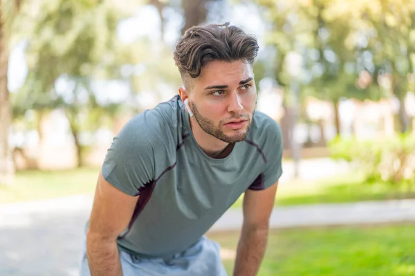 Young Handsome Man Wearing Sport Wear — Stock Photo, Image