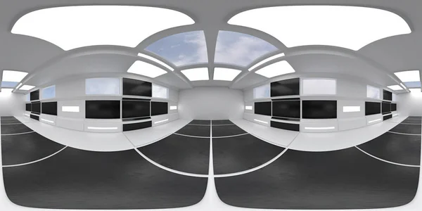 Render Futuristic Panoramic Hdri — Stock Photo, Image
