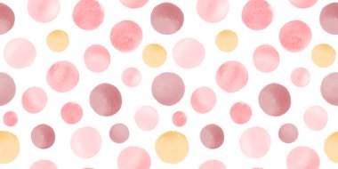 Suluboya daireleri soyut, pürüzsüz desen dokusu