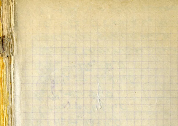 Vintage Quadratischen Papier Blatt Hintergrund Alte Antike Papiertextur Vintage Papier — Stockfoto