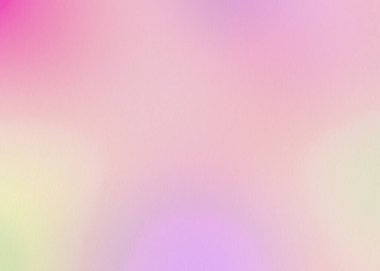 Gradyan bulanık ve tahıl sesi efekti pastel kağıt arka planda. Renkli desen. Fantezi dokusu.    