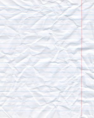 Doğal olarak buruşmuş kağıt sayfa arka planı. Eski antika defter kâğıdı dokusu. Eski kağıt arkaplanı.