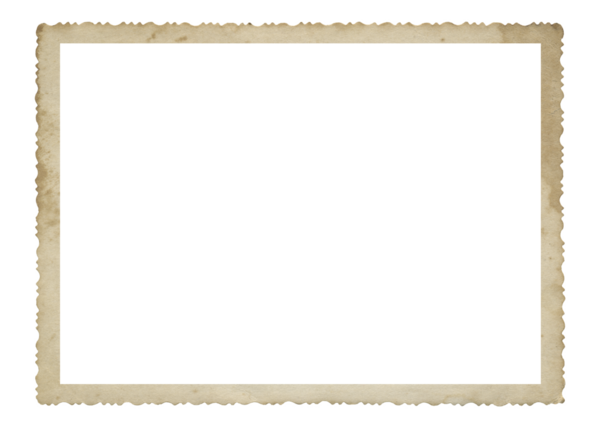 Eski fotoğraf çerçevesi izole edildi. Retro vignette fotoğraf kağıdı dokusu.