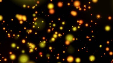 Soyut güzel çift bokeh yanıp sönen parçacıklar ve ışık parıltısı parlayan gradyan arkaplan. Düğün kartı tasarımı konsepti