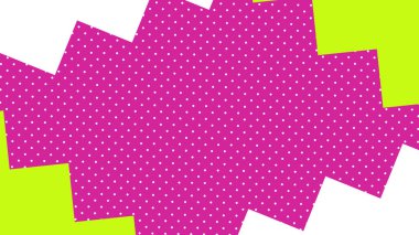 Soyut Geometrik Desen Retro Pop Art Memphis Biçimli 80 'ler