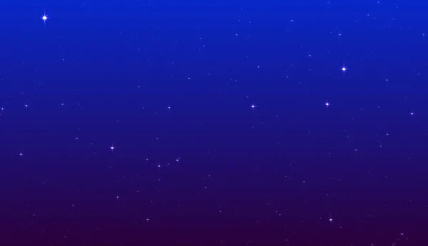 Ночное Небо Звёздами Сверкающими Черном Фоне — стоковое фото