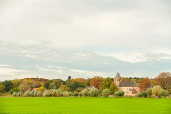 Herbstliche Ansicht Des Dorfes Oosterbeek Gelderland Niederlande — Stockfoto