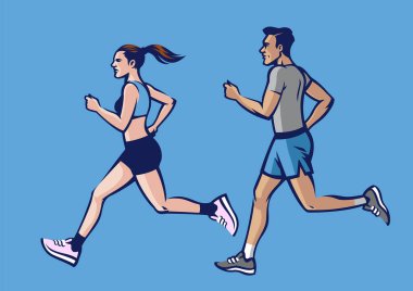 çalışan insanların vektör çizimi