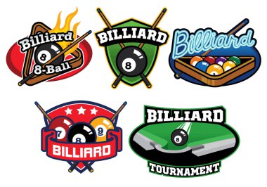 Bilardo rozeti tasarımı