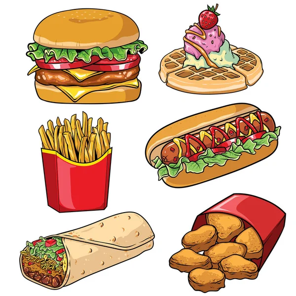 Fast food koleksiyonu.