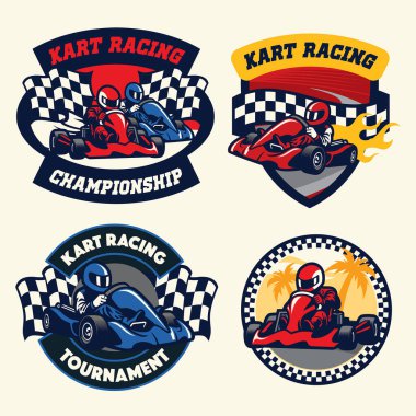 Rozet tasarımı kart yarışı seti