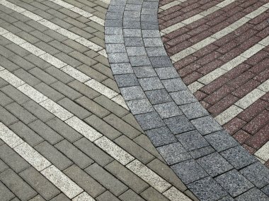 Farklı renklerde taş kaldırım şeklinde yazıtlar için arkaplan 