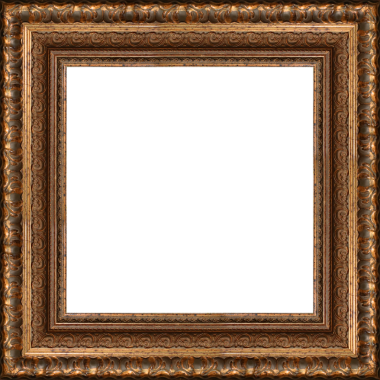 Çerçeve, beyaz arka planda gevşetilmiş baget ekmeğinden yapılmıştır.