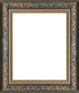 Yaldızlı dekoru olan çerçeve