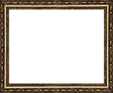 Çerçeve gevşetilmiş baget ve beyaz bir arka planda altın yaprakla kaplıdır..