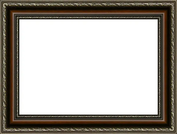 Çerçeve, beyaz arka planda gevşetilmiş baget ekmeğinden yapılmıştır.