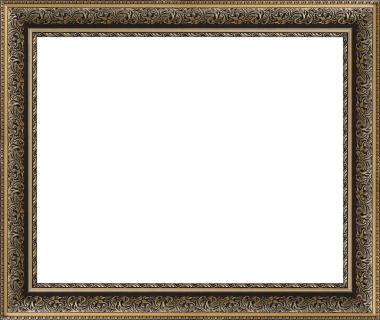 Çerçeve, beyaz arka planda gevşetilmiş baget ekmeğinden yapılmıştır.