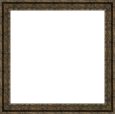 Çerçeve, beyaz arka planda gevşetilmiş baget ekmeğinden yapılmıştır.