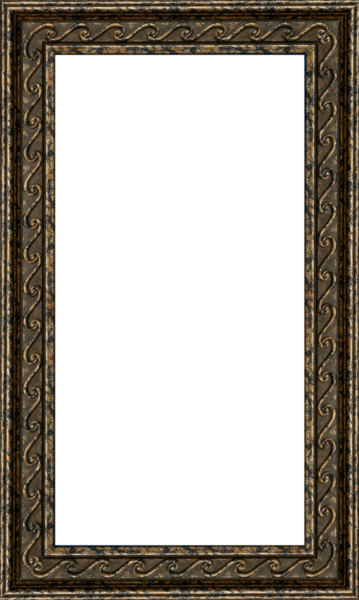 Çerçeve, beyaz arka planda gevşetilmiş baget ekmeğinden yapılmıştır.