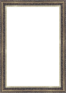 Bronz renkli çerçeve ve rahatlatıcı dekor