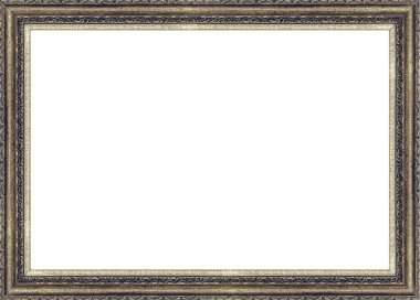 Bronz renkli çerçeve ve rahatlatıcı dekor