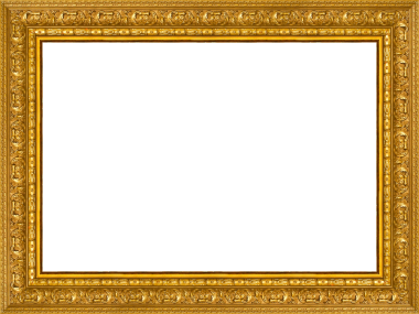 Arka planı olmayan sarı çerçeve