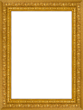 Arka planı olmayan sarı çerçeve