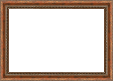 Kısmi rahatlama dekorlu pürüzsüz ahşap çerçeve