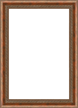 Kısmi rahatlama dekorlu pürüzsüz ahşap çerçeve