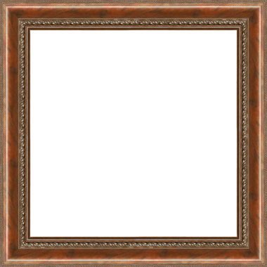 Kısmi rahatlama dekorlu pürüzsüz ahşap çerçeve