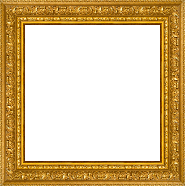 Arka planı olmayan sarı çerçeve