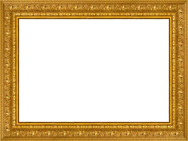 Arka planı olmayan sarı çerçeve