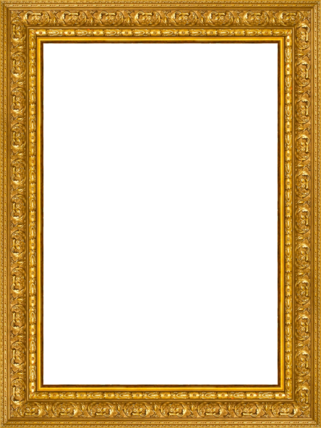 Arka planı olmayan sarı çerçeve