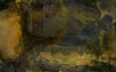 Birden fazla kullanım için soyut grunge arkaplan dokusu. Yüksek çözünürlüklü fotoğraf eski oksitlenmiş bakırın üzerinde lekeler ve lekeler var.