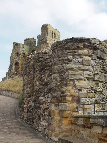 Scarborough North Yorkshire Reino Unido Setembro 2022 Vista Torre Menagem — Fotografia de Stock