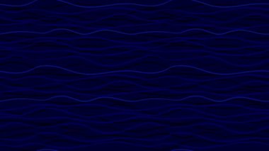 Mavi Tonlardaki Çizgiler Soldan Sağa Koyu Donanma Mavi Arkaplanda Akıyor Siyah Renkli Çizgiler Karşıt Yönde Akıyor.
