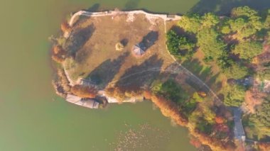 Hubei Wuhan Doğu Gölü Sahnesi Sonbahar Hava Fotoğrafçılık Sahnesi