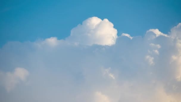 Wuhan Summer Sky Nuvens Cumulativas Cenário Timelapse — Vídeo de Stock