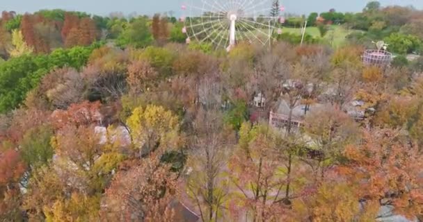武漢東湖湿地公園風景区の秋の風景 — ストック動画
