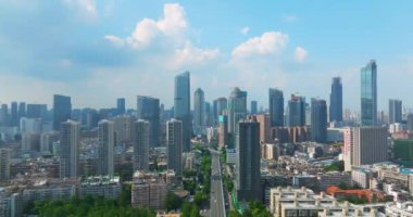 Wuhan Şehri ve Skyline Manzaraları  