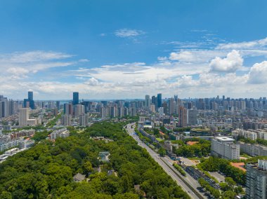 Wuhan Şehri ve Skyline Manzaraları  
