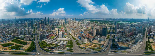 Stock image Wuhan City landmark and Skyline Landscapes  