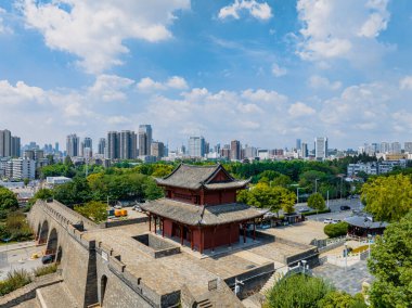 Wuhan isyanı manzaralı bir bölge.