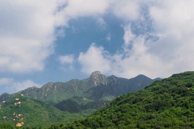 Pekin Büyük Duvar Sahnesi