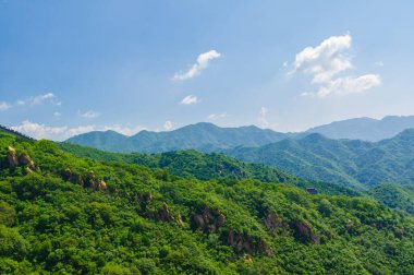 Pekin Büyük Duvar Sahnesi