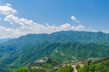 Pekin Büyük Duvar Sahnesi