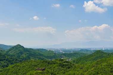 Pekin Büyük Duvar Sahnesi