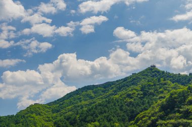 Pekin Büyük Duvar Sahnesi