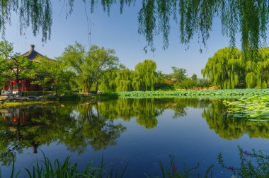 Pekin 'deki Eski Yaz Sarayı manzarası