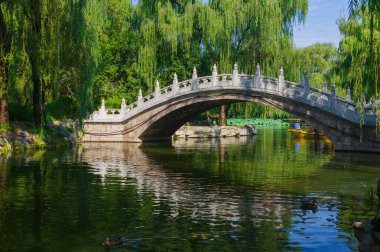 Pekin 'deki Eski Yaz Sarayı manzarası